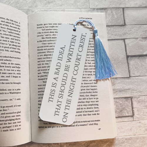 Mystery Romantasy Bookmark