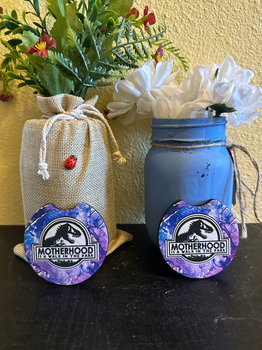 Custom Neoprene Car Coaster (Set of 2)
