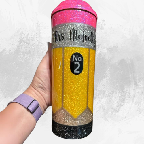 Custom Resin Pencil Holder